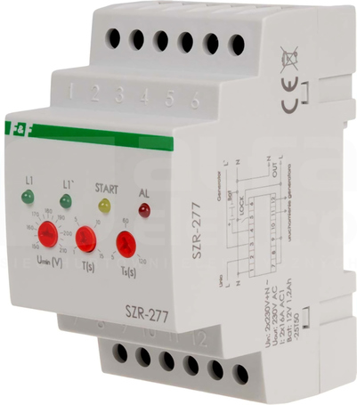 SZR-277 STEROWNIK ZAŁĄCZANIA REZERWY