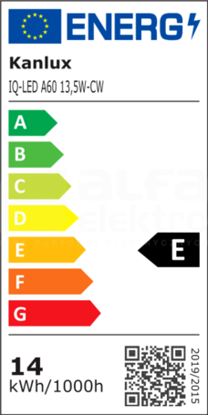 IQ-LED 13,5W/865 1560lm E27 Źródło LED (E)