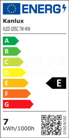 XLED G95C 7W/827 806lm E27 Źródła LED (E)