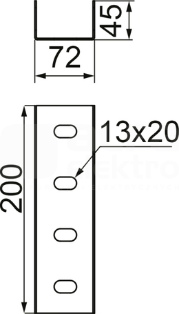 LCV60H40 Łącznik