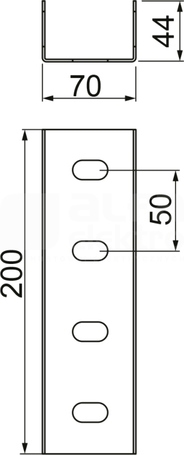 LC60H40 Łącznik ceownika