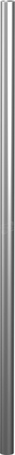 XVZ 800 mm Rurka aluminiowa