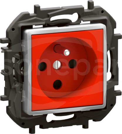 NOWE NILOE 2P+Z 16A 250V czerwone Gniazdo