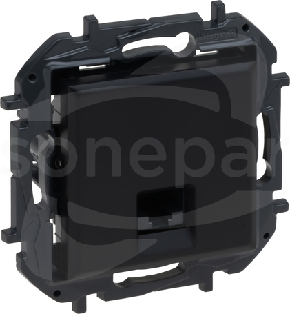 NILOE STEP RJ45 5e UTP czarny Gniazdo komputerowe