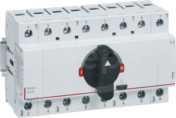 DSX TSE 63A I-0-II 4P 63A Przełącznik ręczny