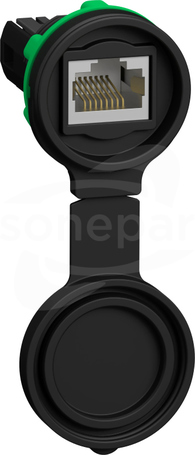 XB5 22mm osłona elastomerowa Gniazdo RJ45