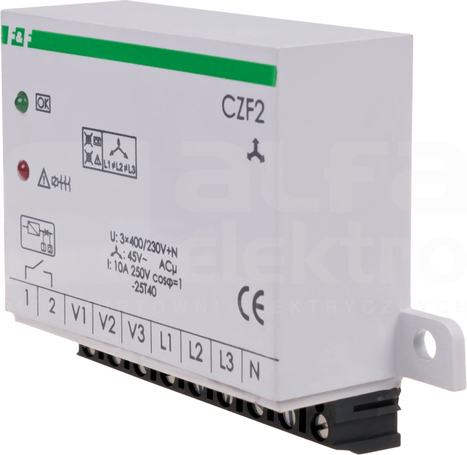 CZF-2 na śruby CZUJ.ZANIKU FAZ Z KONTROLĄ