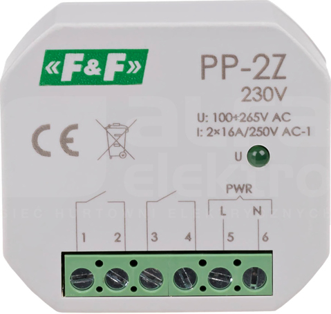 PP-2Z 230V PRZEKAŹNIK ELEKTROMAGNETYCZY