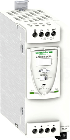 ABL8RPS24050 ZASILACZ IMPULS 100..500V/24VDC 5A