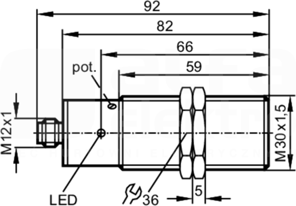 DIA3010-ZPKG/US-100-DPS/3D/5S Monitor prędkości