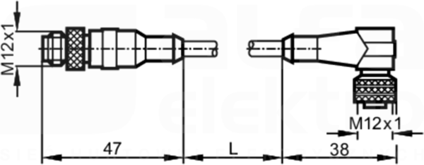 VDOAH040MSS0025H04STGH040MSS Kabel łączeniowy
