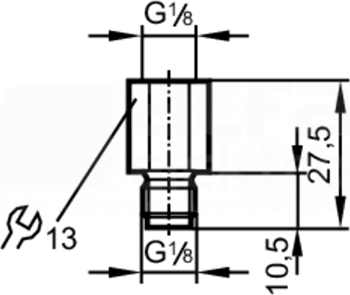 ADAPT INLET SQ0500 Adapter
