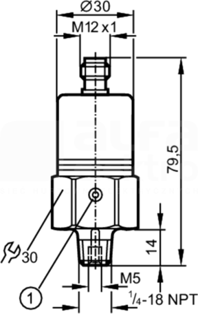PA-010PRBN14-A-ZVG/US/V Czujnik ciśnienia