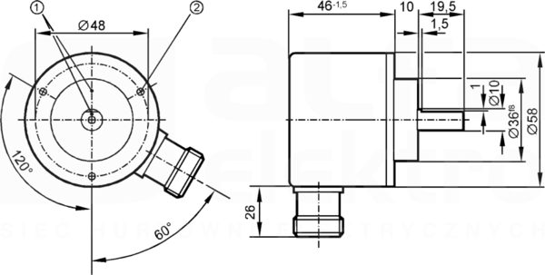 RV-9000-I24/S E Enkoder