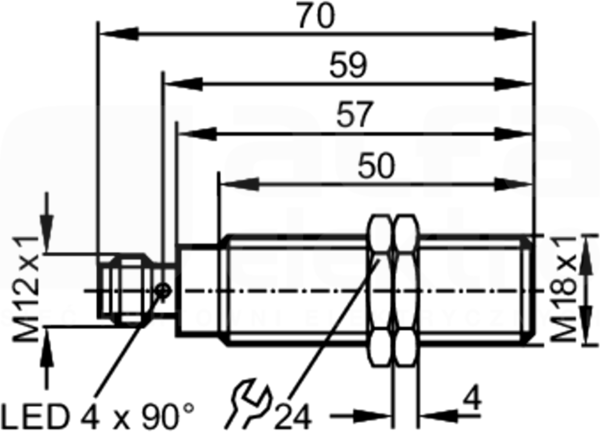 IGK3005-BPKG/AM/US104DPS/3G/3D Czujnik indukcyjny