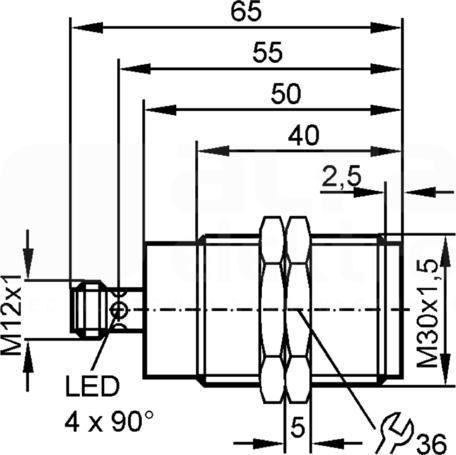 IIK3008-BPKG/K0/US-104-DPS Czujnik indukcyjny