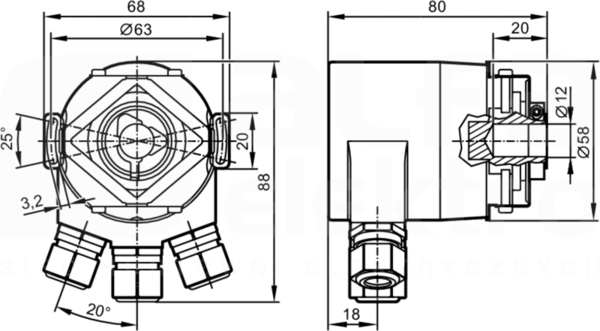 RM-8192-E24/U Enkoder
