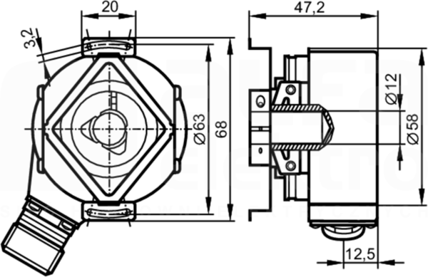 RO-1000-I24/T U Enkoder