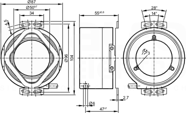 RP-3600-I05/N15 Enkoder