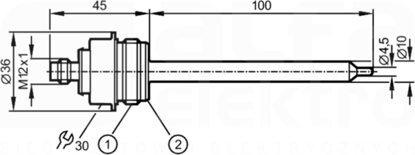 TM-100KCED10/US/V Czujnik temperatury