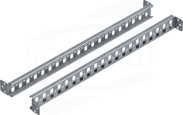 NSYSICR4040 Poprzeczki perforowane (2SZT) 40x400mm ZINTEGR.