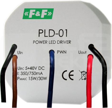PLD-01 5-40V DC ZASILACZ LED MOCY