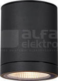 LED ENOLA ROUND M, antracyt, CCT 3000/4000K Lampa nasufitowa led