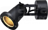 NAUTILUS WL QPAR51 GU10 IP54 czarny Lampa naścienna