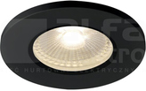 KAMUELA ECO 6,5W/830 400lm 38D DIM IP65 czarny Downlight LED ognioodporny