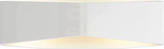 BIG CARISO WALL LIGHT 2 2x9W 3000K biały Oprawa LED ścienna