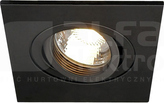 NEW TRIA XL 50W GU10 czarny mat Oprawa halogenowa do wbud.wychylna