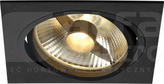 NEW TRIA ES111 75W GU10 czarny Downlight LED