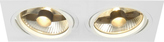 NEW TRIA ES111 2x75W/827 GU10 biały Downlight LED