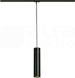 ENOLA B PD-1 50W GU10 1F czarny Oprawa halogenowa wisząca z adapterem