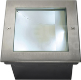 DASAR LED SQ 34W 4000K stal szlachetna 316/alum. Oprawa do podłoża