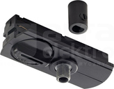 Adapter do szyny 1-f czarny Akcesoria