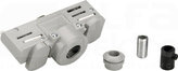 EUTRAC srebrnoszary Adapter szynowy