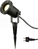 NAUTILUS SPIKE 35W GU10 IP65 Oprawa ogrodowa czarna