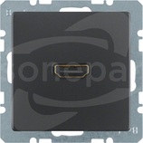 Q.x ant aks, lak Gniazdo HDMI 90st.