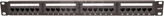 19cali UTP kat.6 1U 24xRJ45 Panel