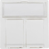 MMC 45x45 2xRJ45 Adapter keystone