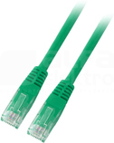 U/UTP kat.6 PVC CCA zielony 15m Patchcord miedziany
