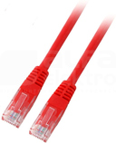 U/UTP kat.6 PVC CCA czerwony 20m Patchcord miedziany