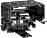 GLS5510 czarna PUSZKA instalacyjna C-RAIL