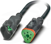 SAC-3P-DTMS/ 0,3-PUR/DTFS Kabel czujnika/urządzenia wykonawczego