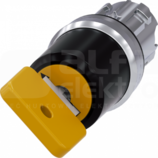 SIRIUS ACT 22mm O-I b/samop.żółty Przełącznik z kluczem OMR metal