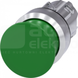 SIRIUS ACT 22mm z samop.zielony Przycisk grzybkowy metal