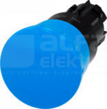 SIRIUS ACT 22mm niebieski Przycisk grzybkowy tworzywo