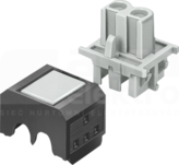 AS-I 2PIN czarny Wtyk przyłączeniowy
