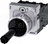 SIRIUS ACT 22mm O-I-II-III z samop. Joystick okrągły tworz/metal